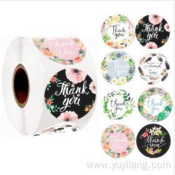 Self Adhesive Cloured Paper Sticker